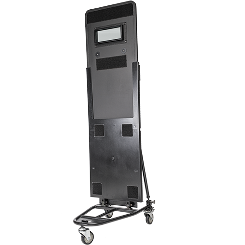 TROLLEY-MOUNTED SHIELD